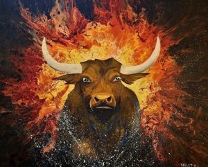 Voir le détail de cette oeuvre: LA CORRIDA